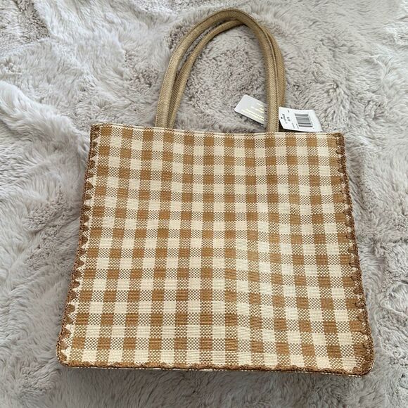 L*Space Jasper Beach Raffia Bag Neutral - Picture 5 of 9